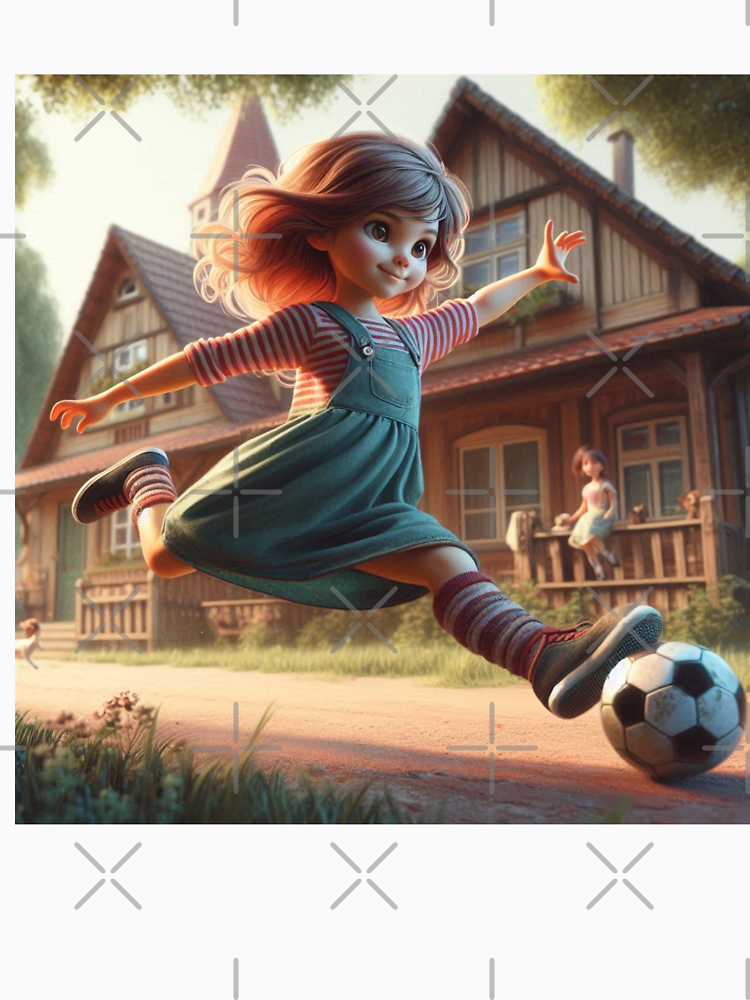 Copy Of Girl With Soccer Ball 7 By Fantasywelt