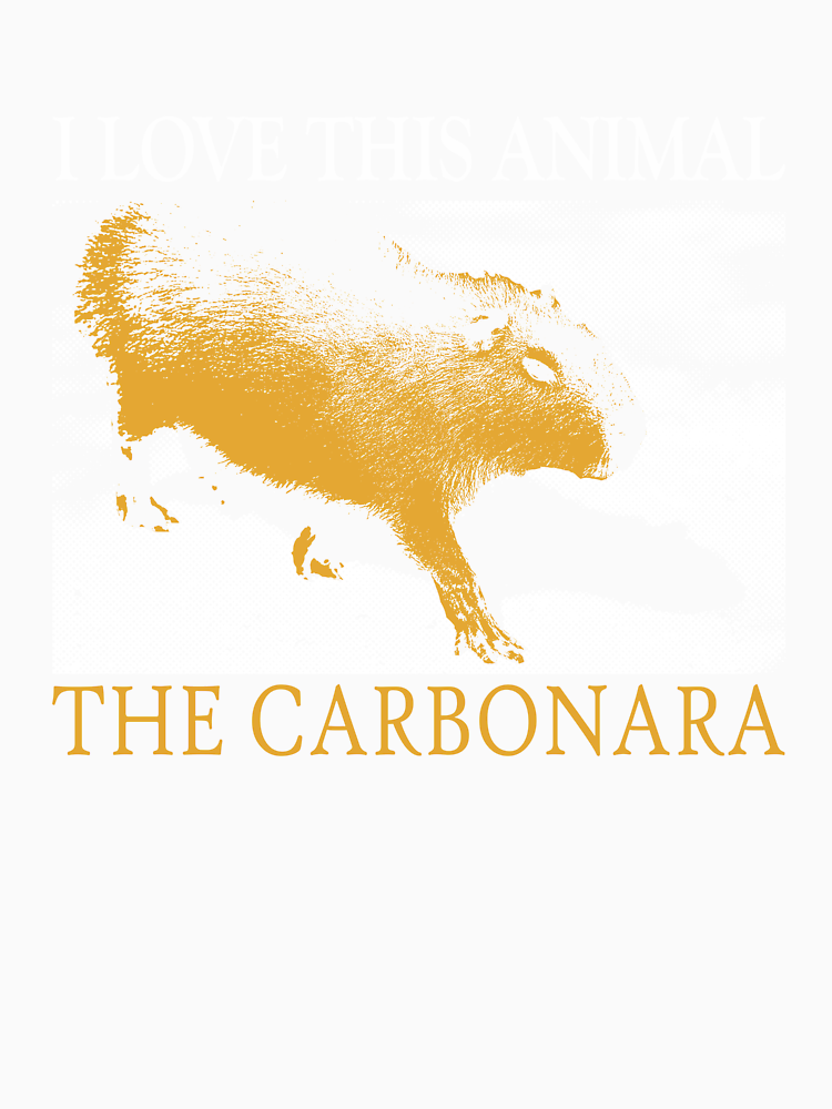 I Love This Animal The Carbonara By Vintagemedatsu