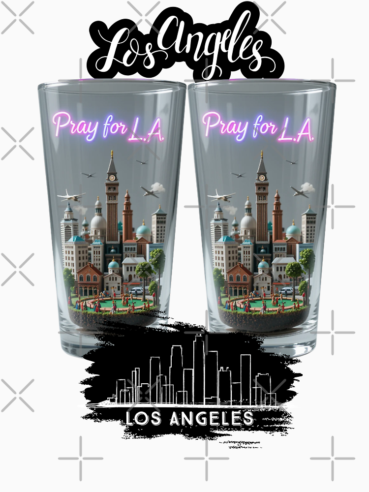 Pray For L A By Mazicraft