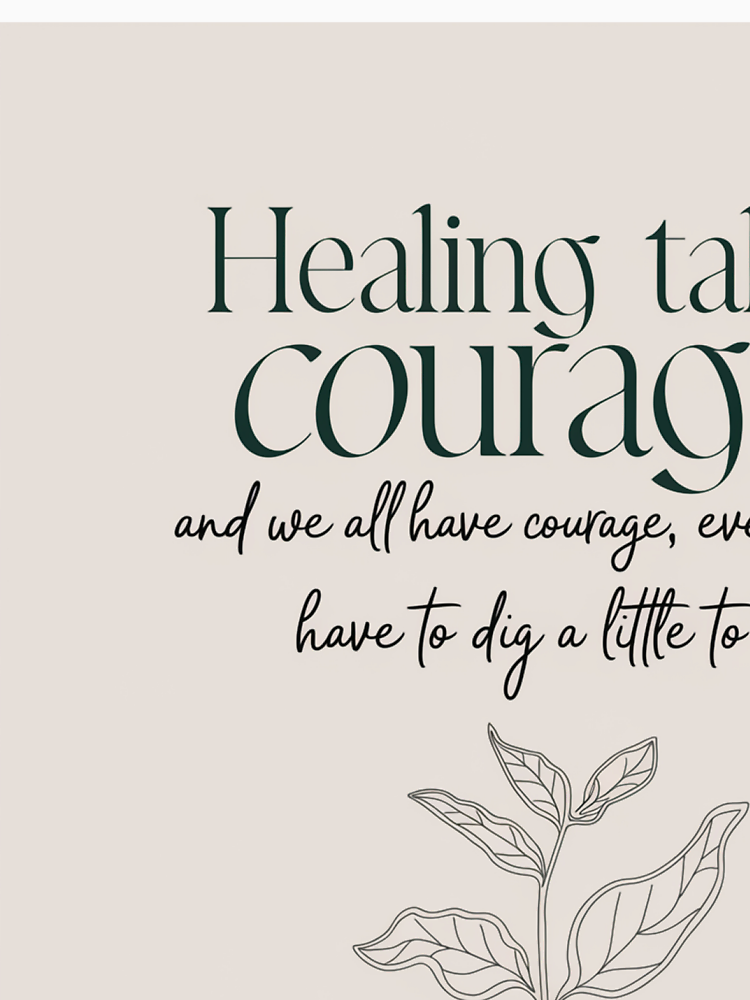 Healing And Courage Motivational Poster Tori Amos Quote Wall Art 2 By Trendsh0P