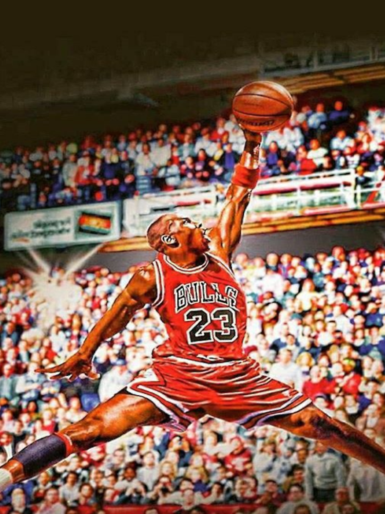 Michael Jordan Dunking By Carter1120