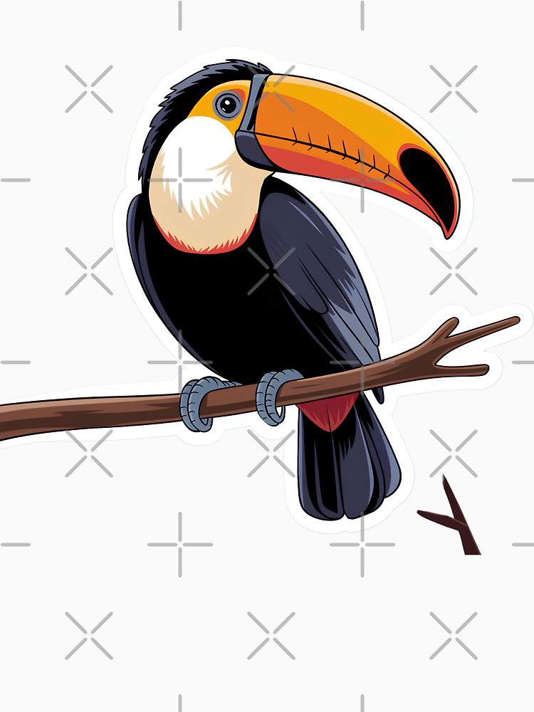 The Beautiful Toucan Bird By Radiantrevart