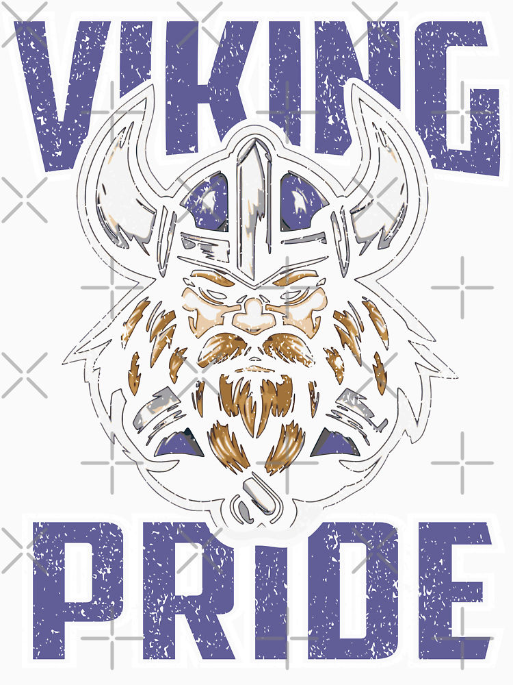 Viking Pride Viking Mascot Vintage School Sports Team By Pixeljamz