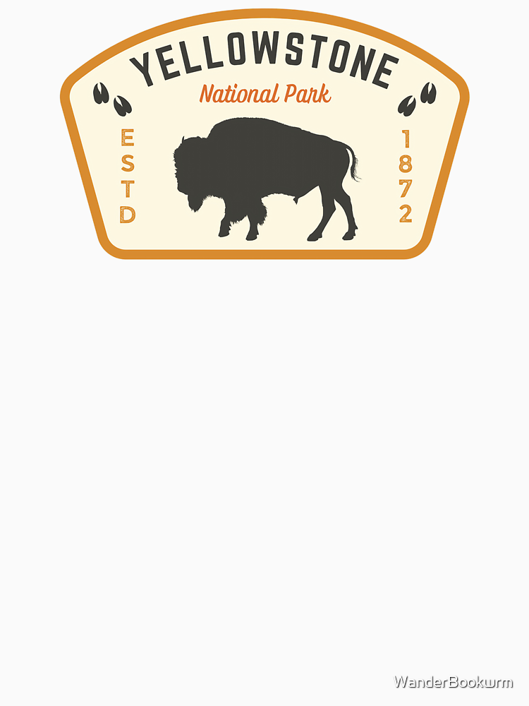 Yellowstone Buffalo Badge By Wanderbookwrm