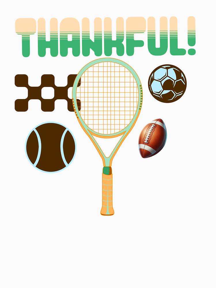 Thankful In Sports By Favteestudio