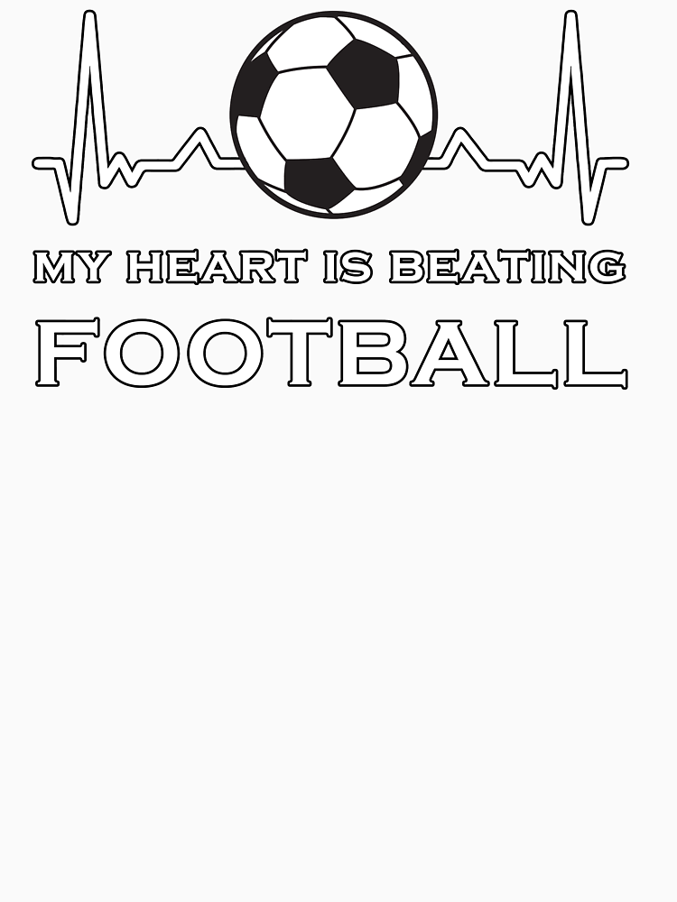 Football Heartbeat By Catsloversdotme