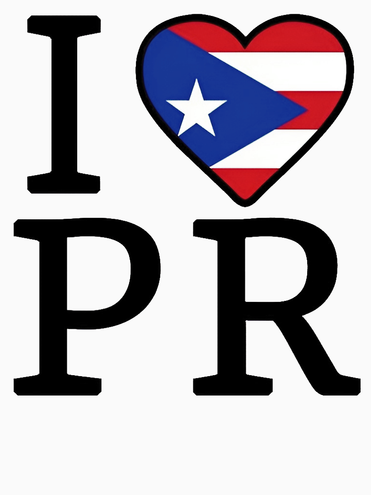 I Love Puerto Rico By Ychangshop