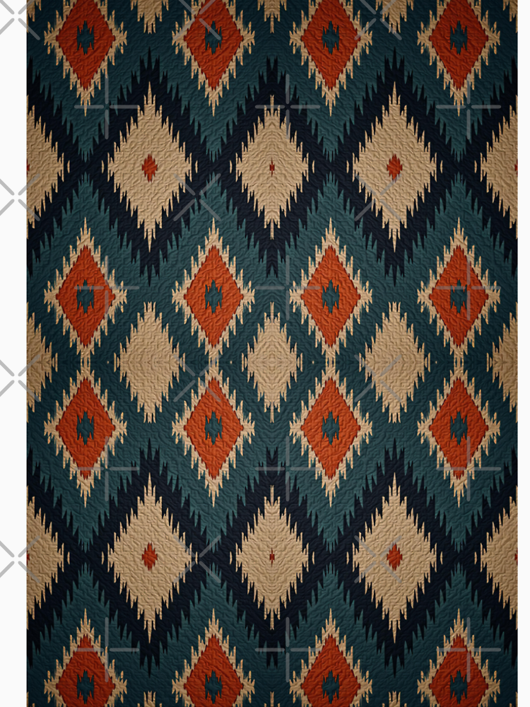 Rustic Tribal Geometric Tumbler Wrap By Nuttapong Dnk