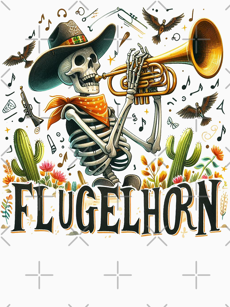 Skeleton Play Flugelhorn By Maximinano100K