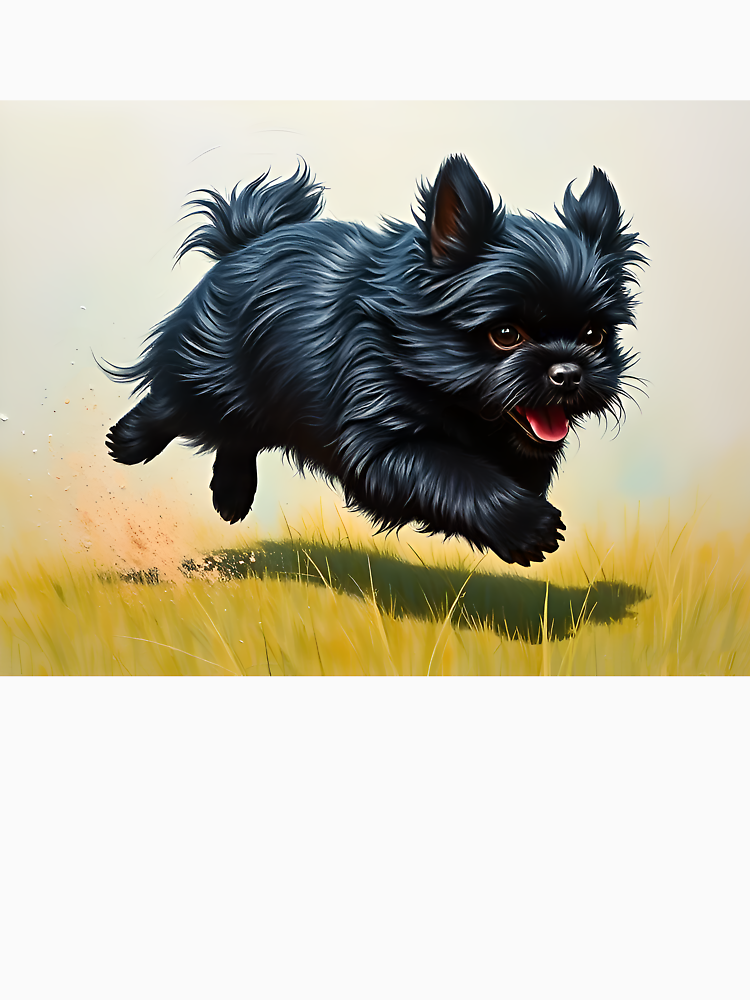 Affenpinscher Dog Oil Painting Style Pet Lover By Kakarikihill