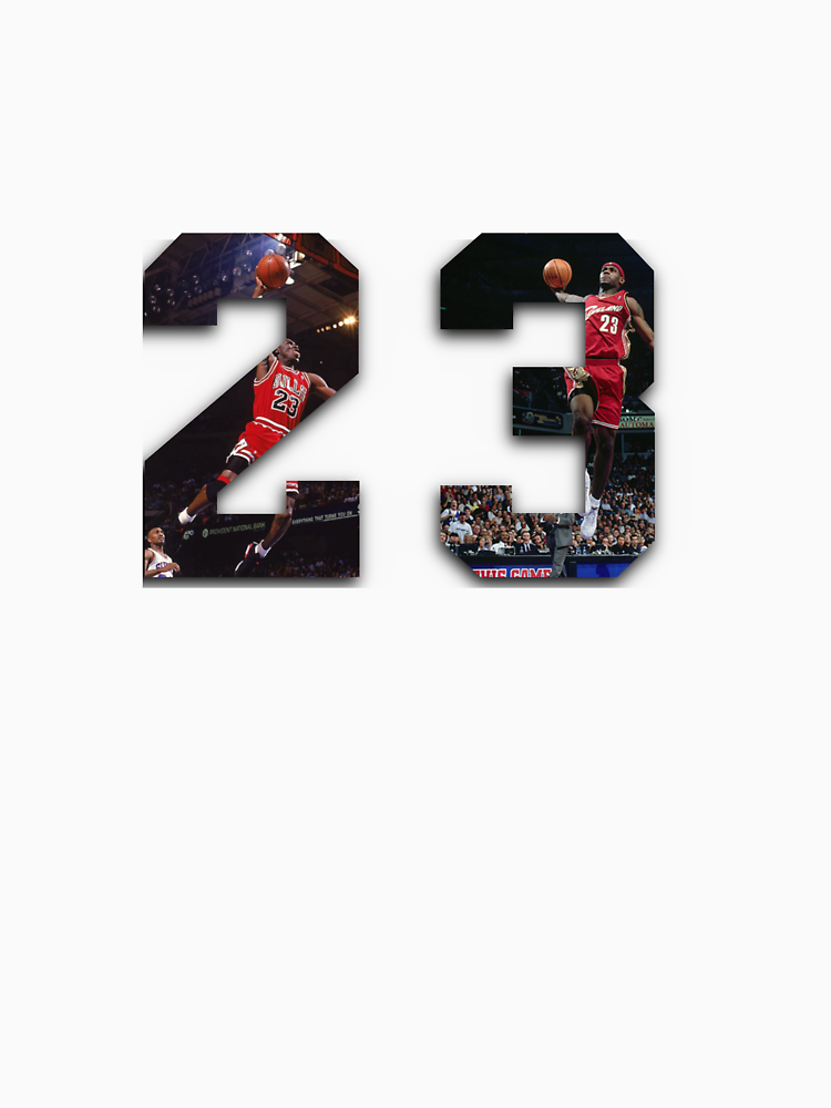 Michael Jordan And Lebron James 23 By Angryneson52