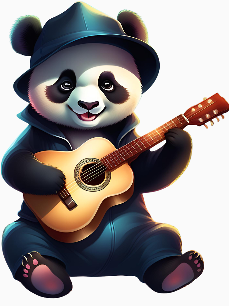 Musical Art Of Panda By Halucins