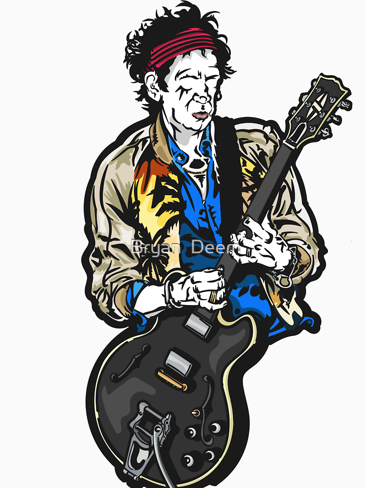 Keith Richards The Rolling Stones By Hellcatspangled