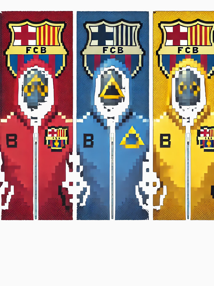 Squid Game X Fc Barcelona Design Unique Crossover Art For Netflix Fans And Football Lovers By 3Zizinftart Style 3