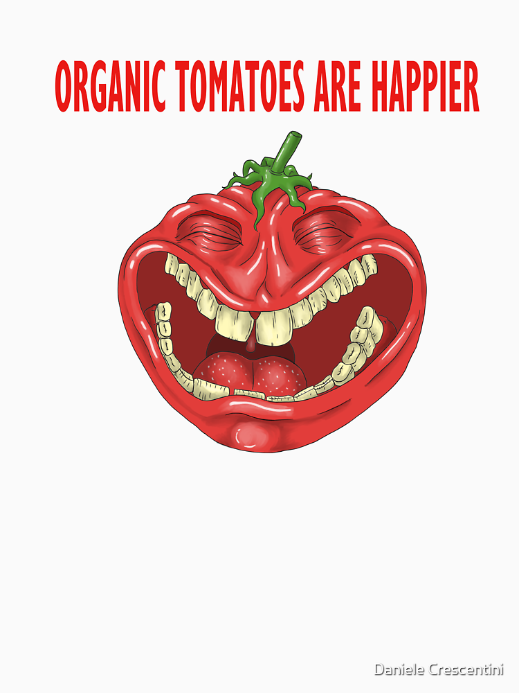 Organic Tomatoes Are Happier By Ayseakcay