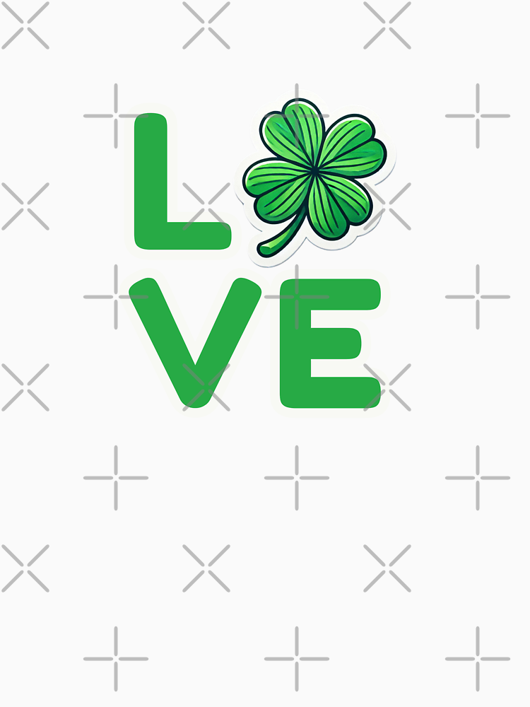 Four Leaf Clover Love By Lewpyg