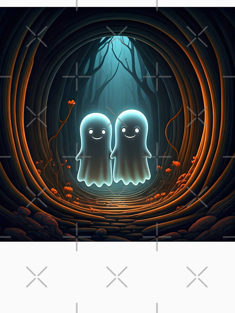 Two Little Ghosts By R Patterns