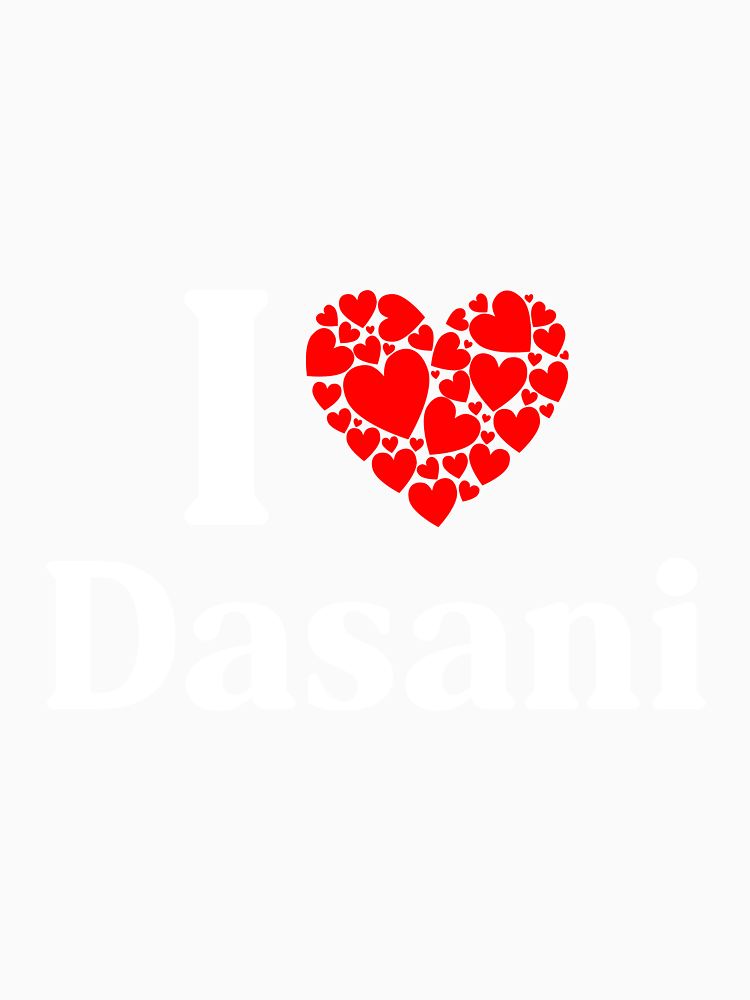 Dasani Heart I Love Dasani By Miraclepitts