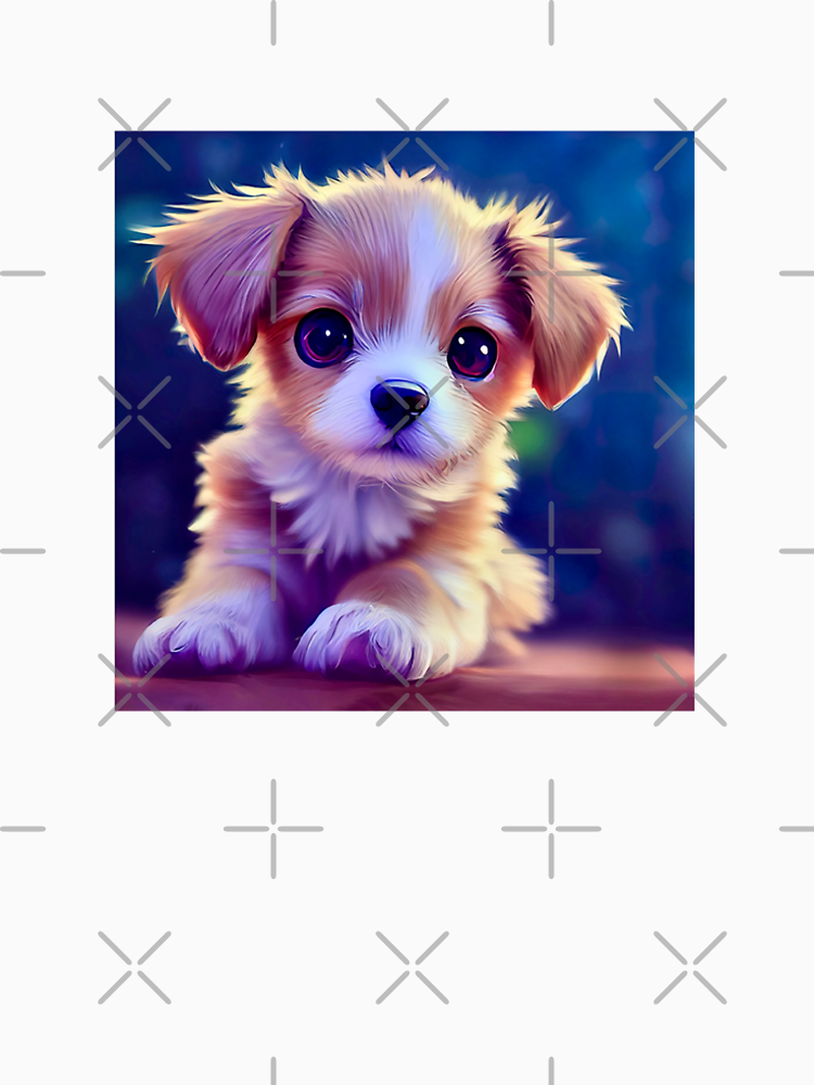 Cute Little Puppy By Artbydlynn