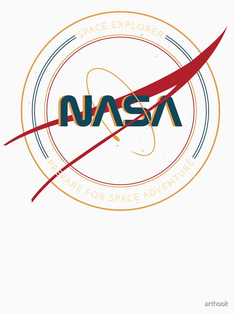 Nasa Emblem Space Explorer By Arthook