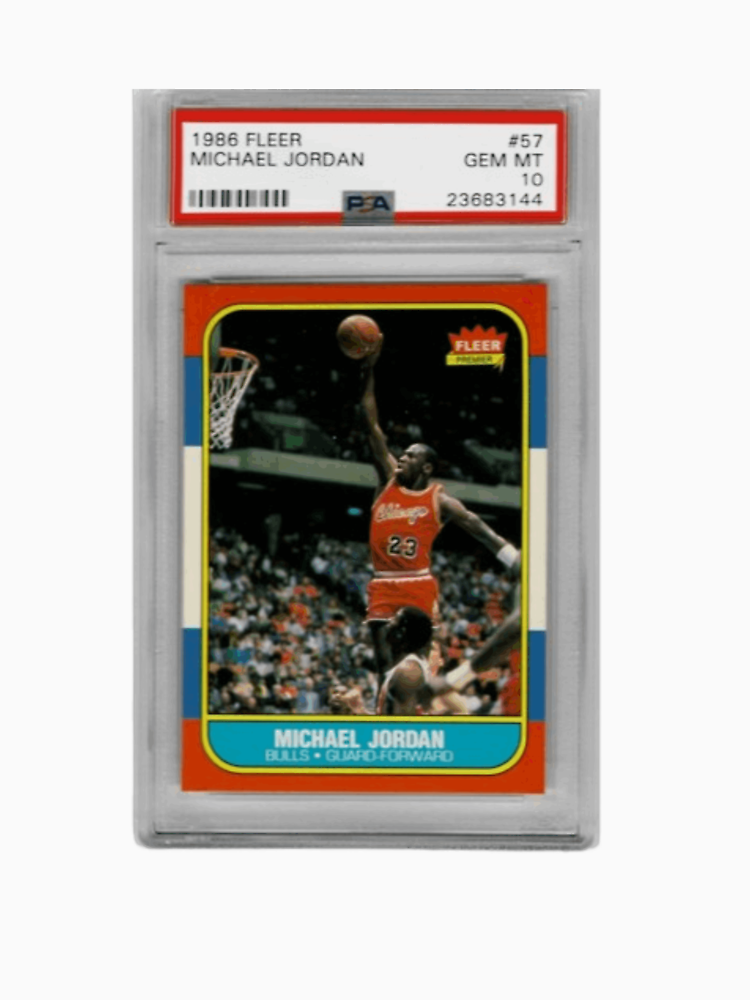 Michael Jordan Rookie Card Fleer Psa 10 By Chromakulture