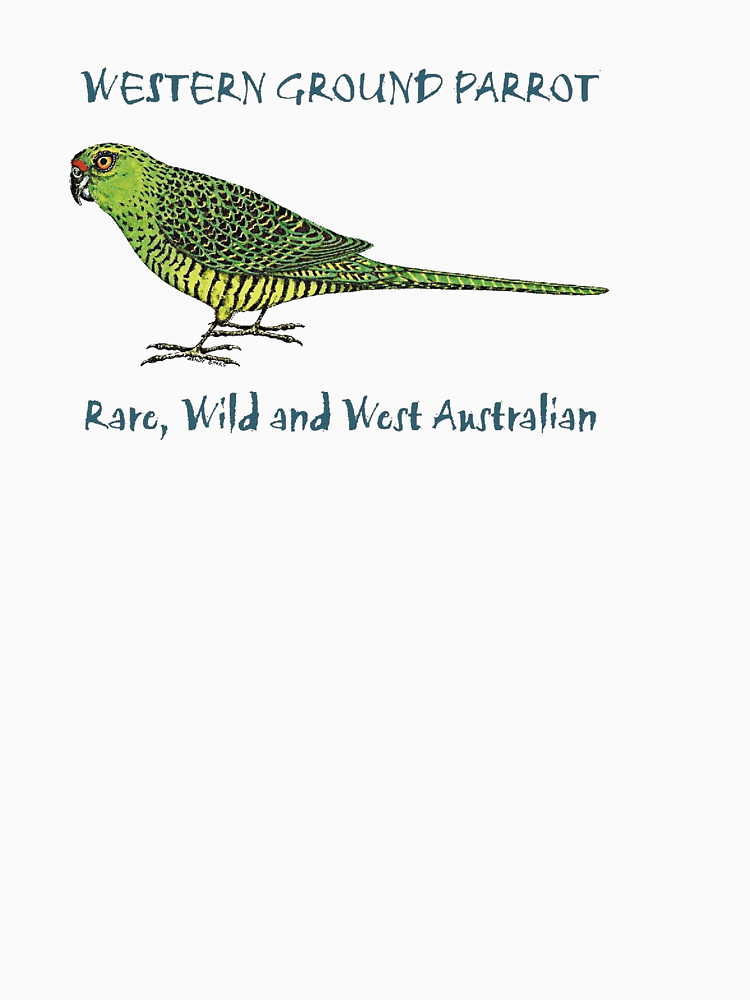 Western Ground Parrot By Wendy Binks By Kyloring