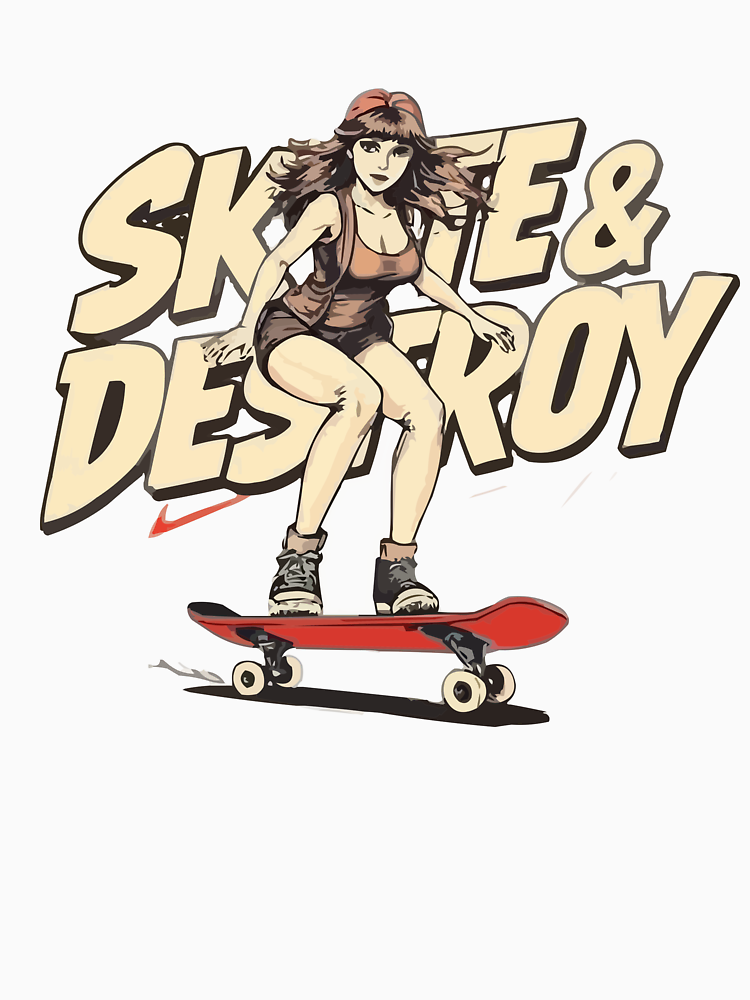 Skate And Destroy By Coloradodrawing