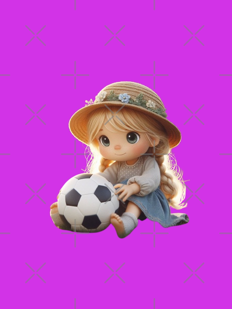 Little Girl And Her First Soccer Ball 5 By Fantasywelt Style 2