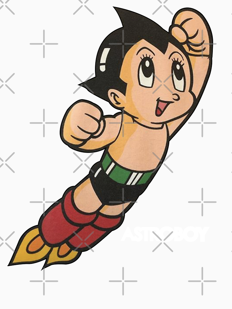 Vintage Astroboy Anime Robot Show Astro Boy Space Art Childhood Cartoon Manga By Jackyboi