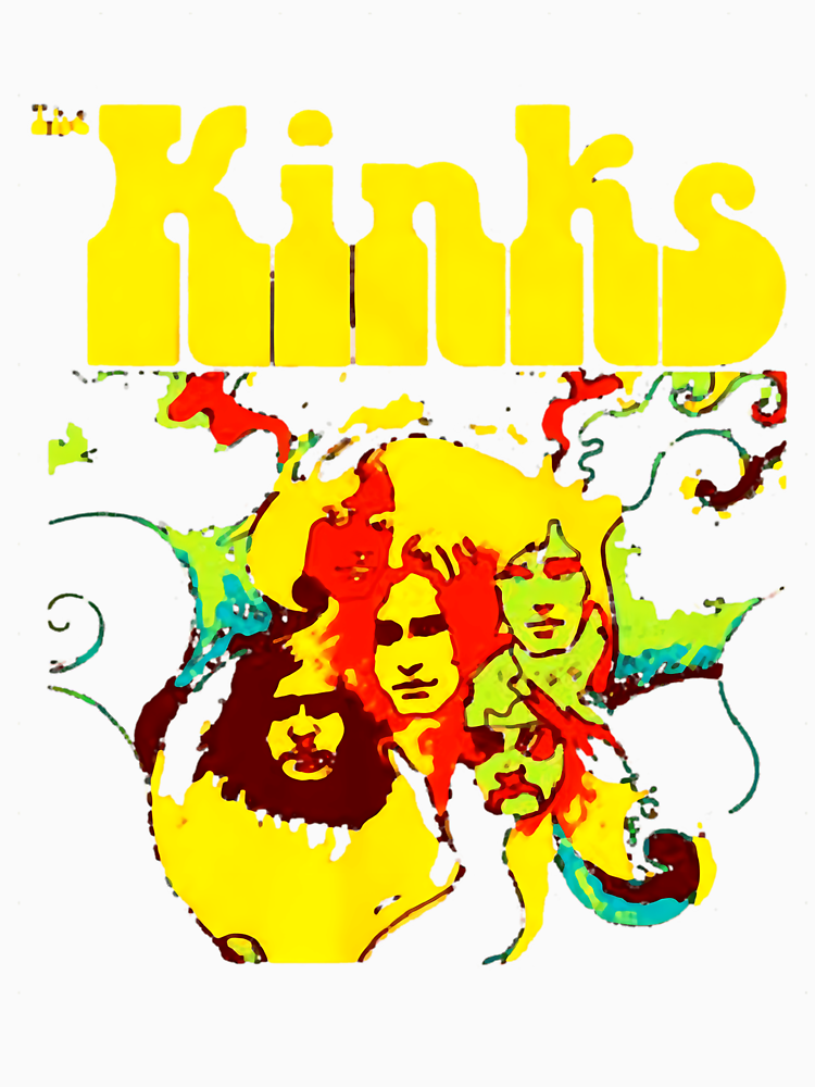 The Kinks Love Rock Band Art By Adela Ross