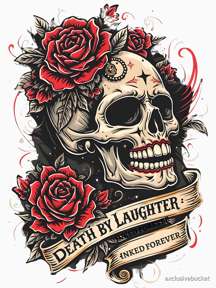 Death By Laughter Inked Forever By Exclusivebucket