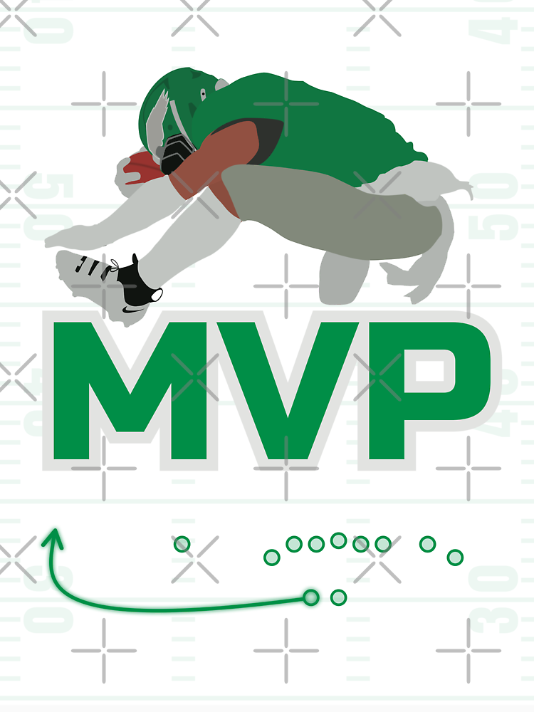 Saquon Barkley Mvp Philadelphia Eagles White Poster By Blump88