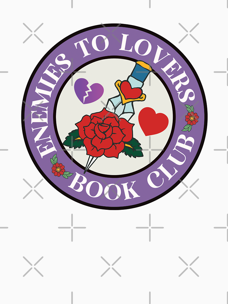 Enemies To Lovers Book Club Bookish Purple For Booklovers By Stickybook