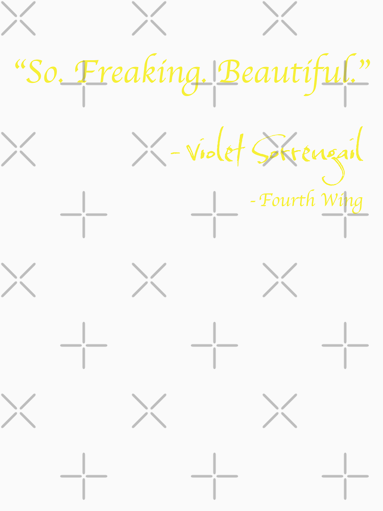 Violet Quote So Freaking Beautiful By Kifleedesigns