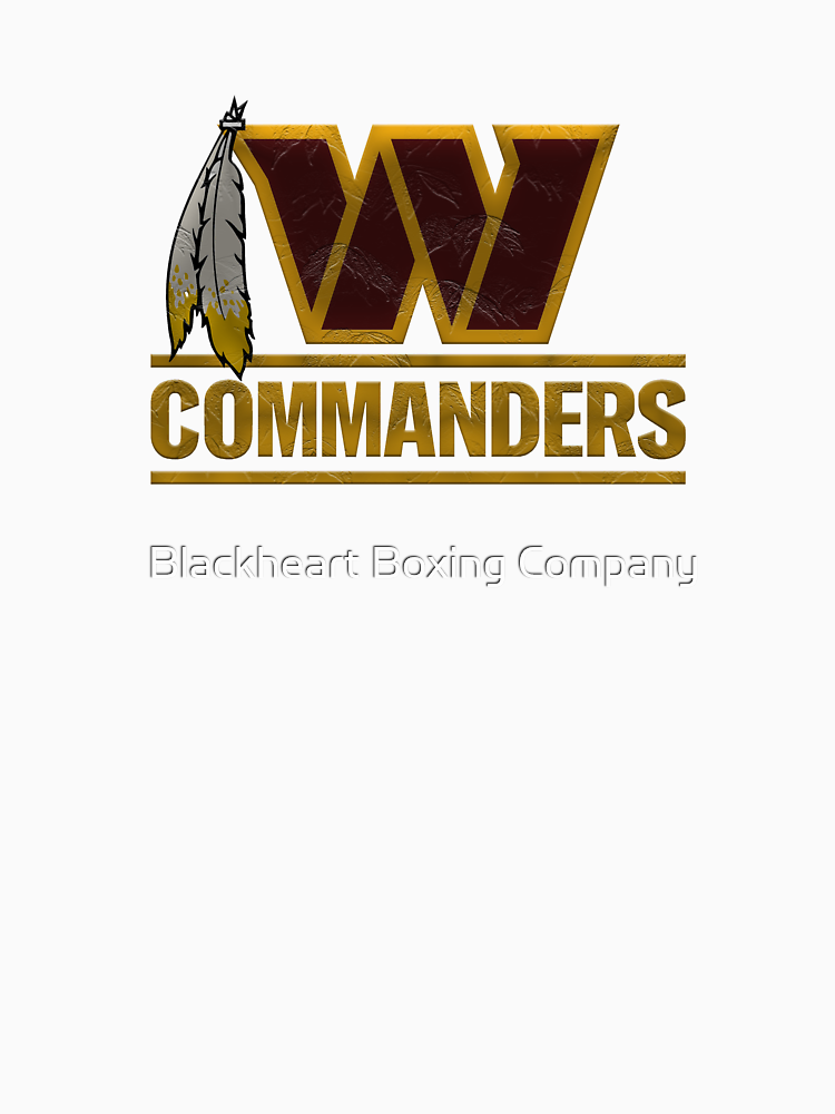 Washington Commanders Feather Logo By Alonzomcphaul