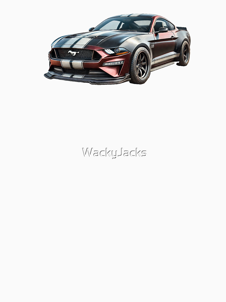 Mustang Gt Muscle Car By Wackyjacks