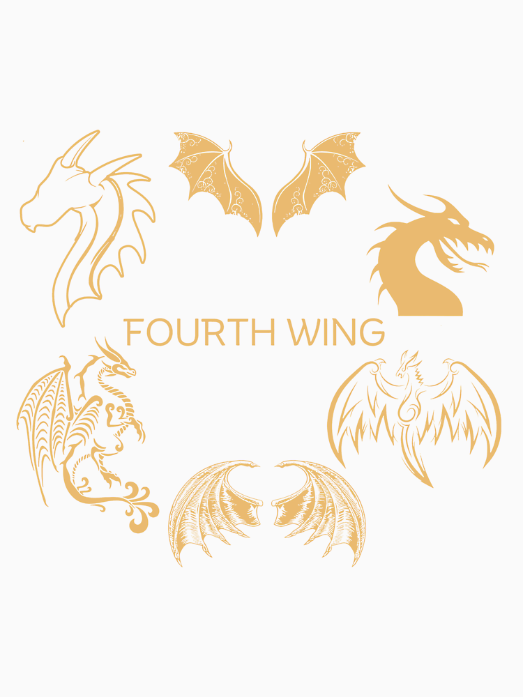 Fourth Wing Rebecca Yarros Fantasy Bookish By Conalroger