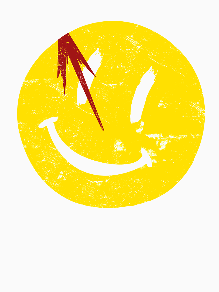 Watchmen Symbol Smile Vintage By Coccomedian