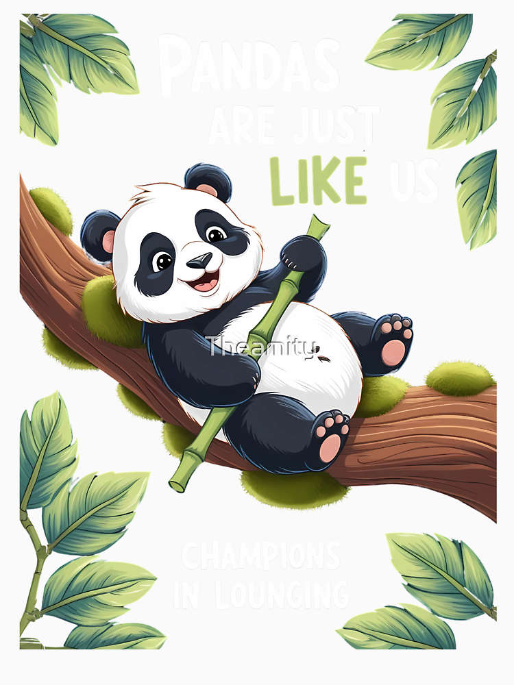 Celebrate National Panda Day Pandas Are Champions In Lounging Funny By Theamity