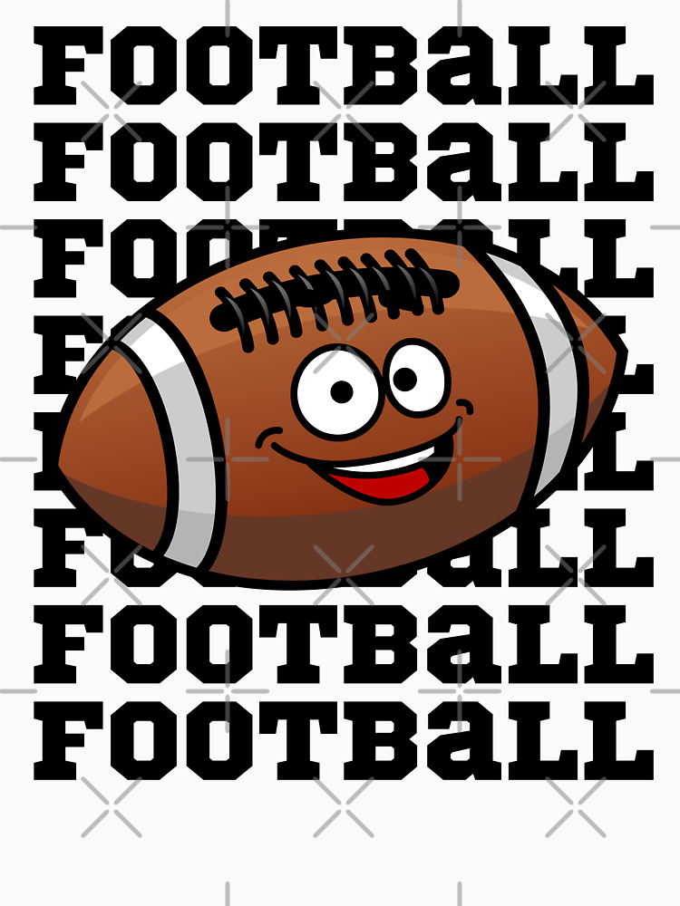 Cute Funny Kawaii Football By Jrice66