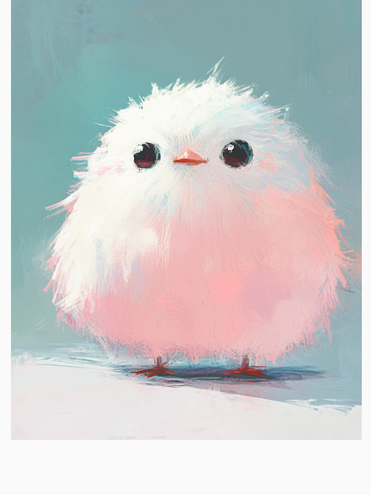 Fluffy Bird By Xyzish