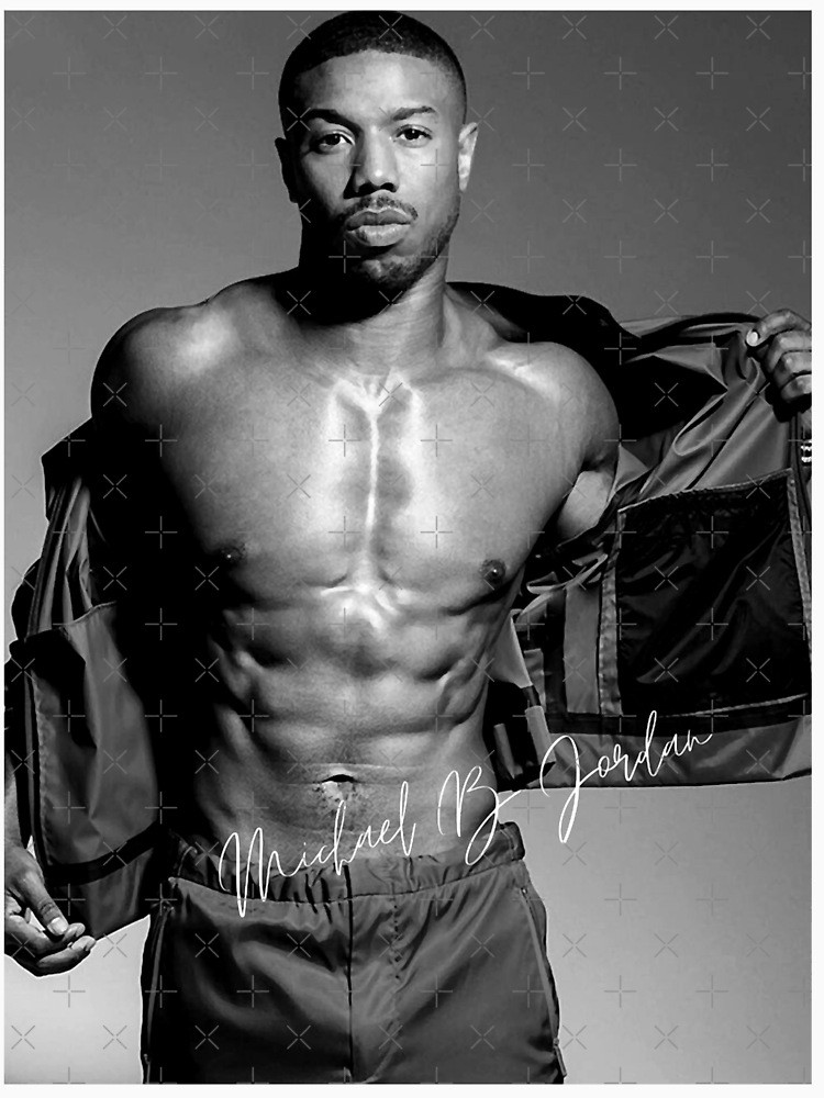 Michael B Jordan Graphic By Jonavneet