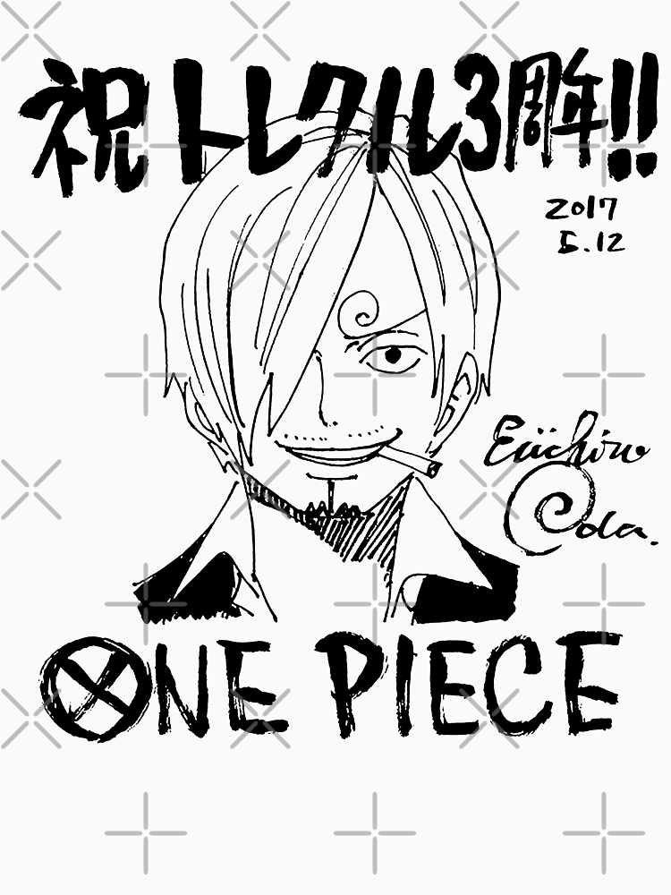 Vinsmoke Sanji Hand Drawn Sketch With Autograph By Friskysloths