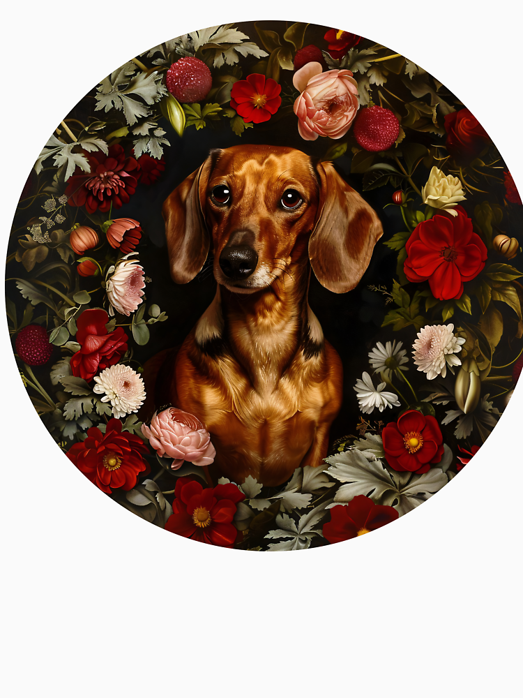 The Dachshund By Gardenmenagerie