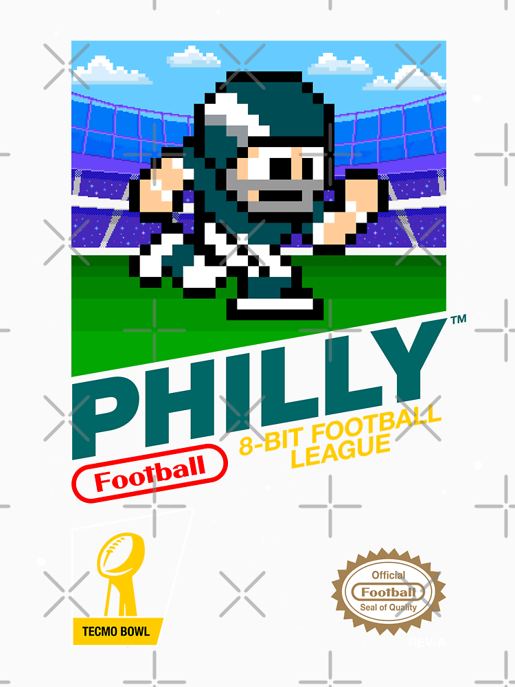 Philadelphia Eagles 8 Bit Videogames Cartridge By Thearmorsmith