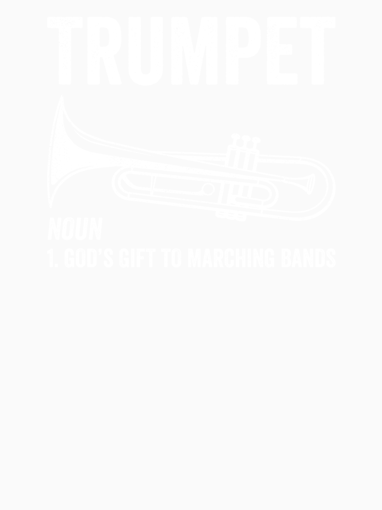 Trumpet God Gift To Marching Band Funny Trumpet Lover By Xhearalisa