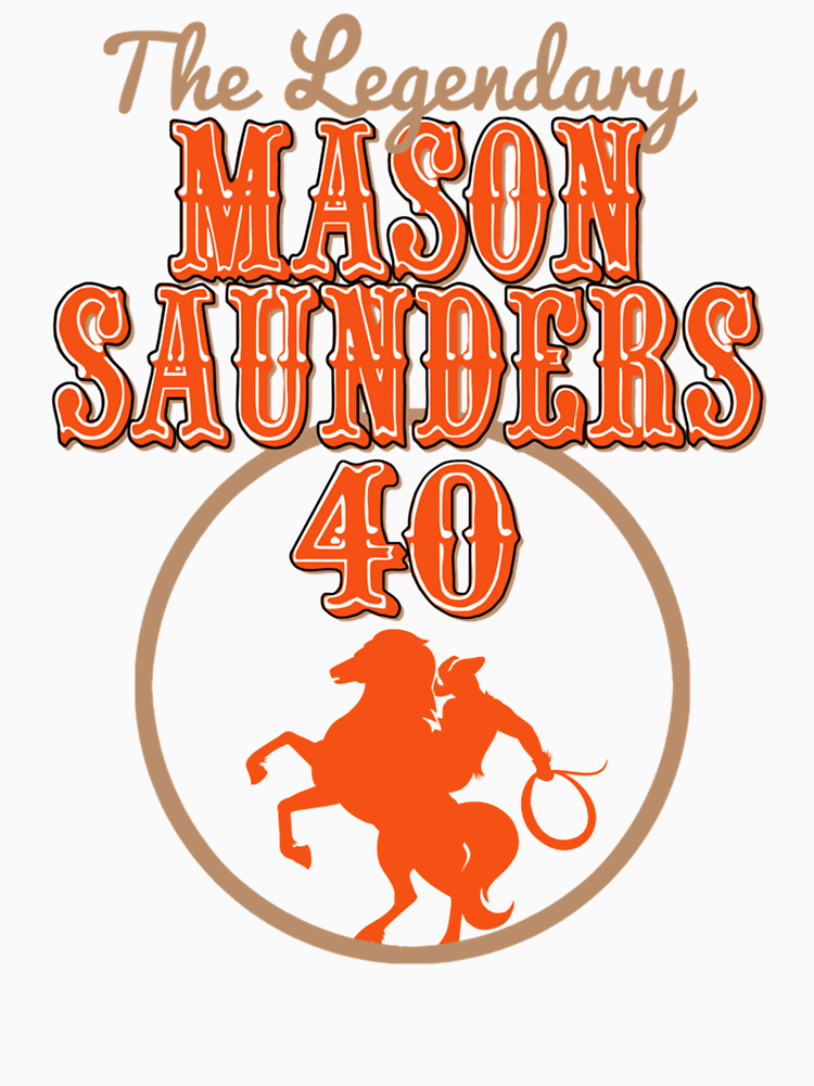 The Legendary Mason Saunders 40 G Men Edition By Shirtivestoredd