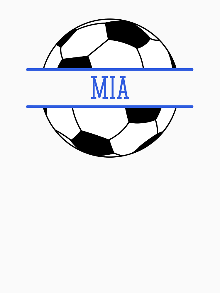 Mia Name Personalized Soccer Ball By Atriumhouse