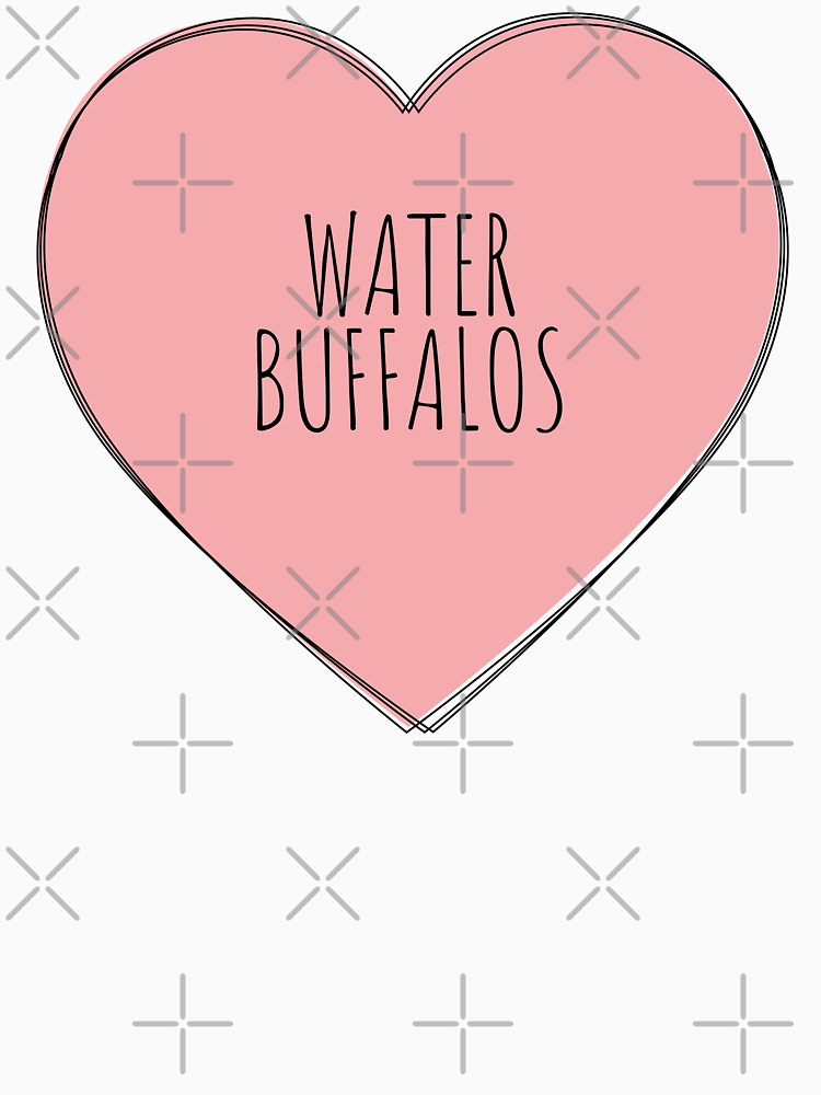 I Love Water Buffalos By Maryaller