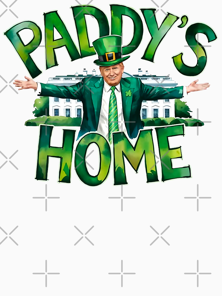 Paddy S Home Funny Trump St Pattys Day By Anuworks